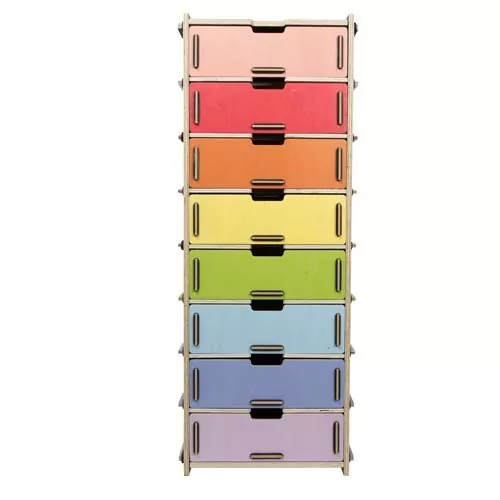 Schubladen für 8er Tower | Ablagemodul